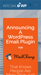 Mobile Screenshot of integralwp.com