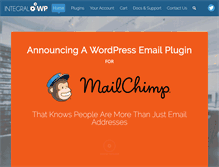 Tablet Screenshot of integralwp.com